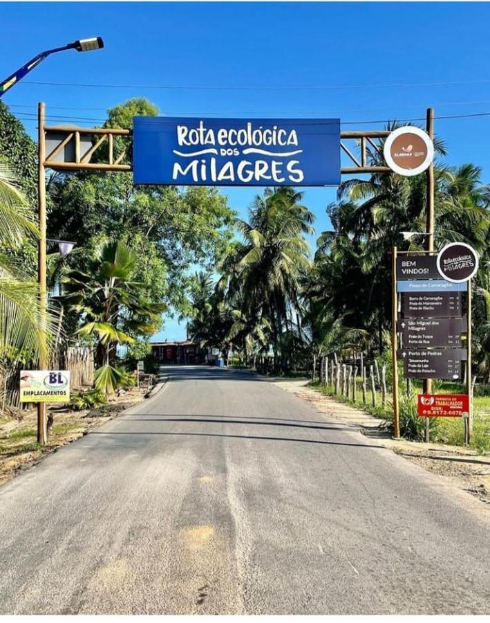 Chalés Cantinho Da Mary São Miguel dos Milagres Exterior foto
